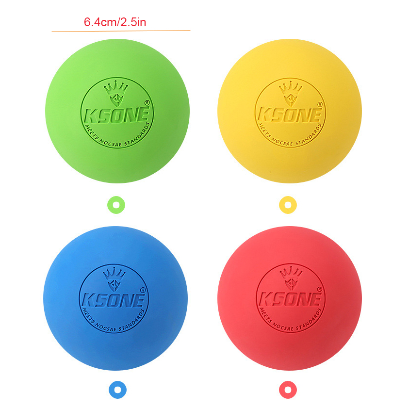 Pilates Toning Ball - Düz Renk KSONE Yoga Fasya Topu,