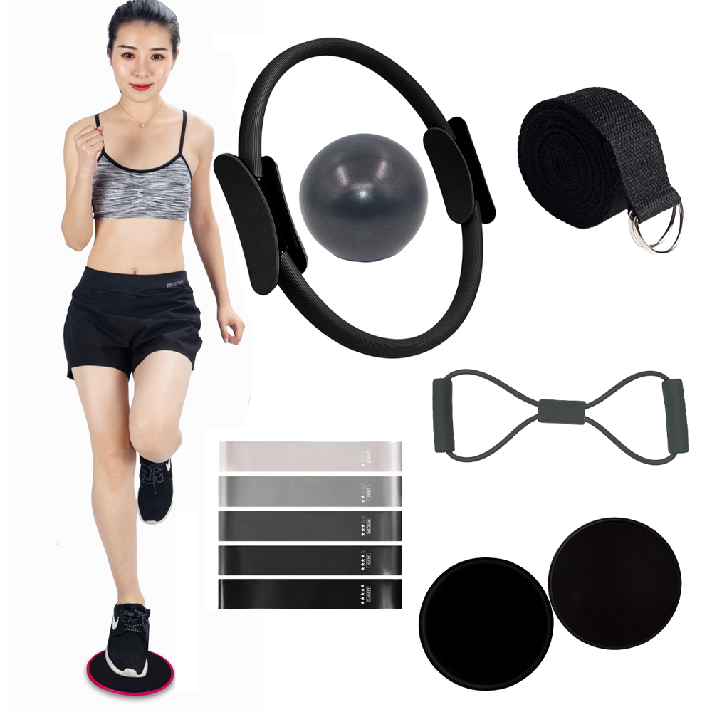 Pilates Yoga Ball Workout - 11 adet ekipman seti pilates egzersiz