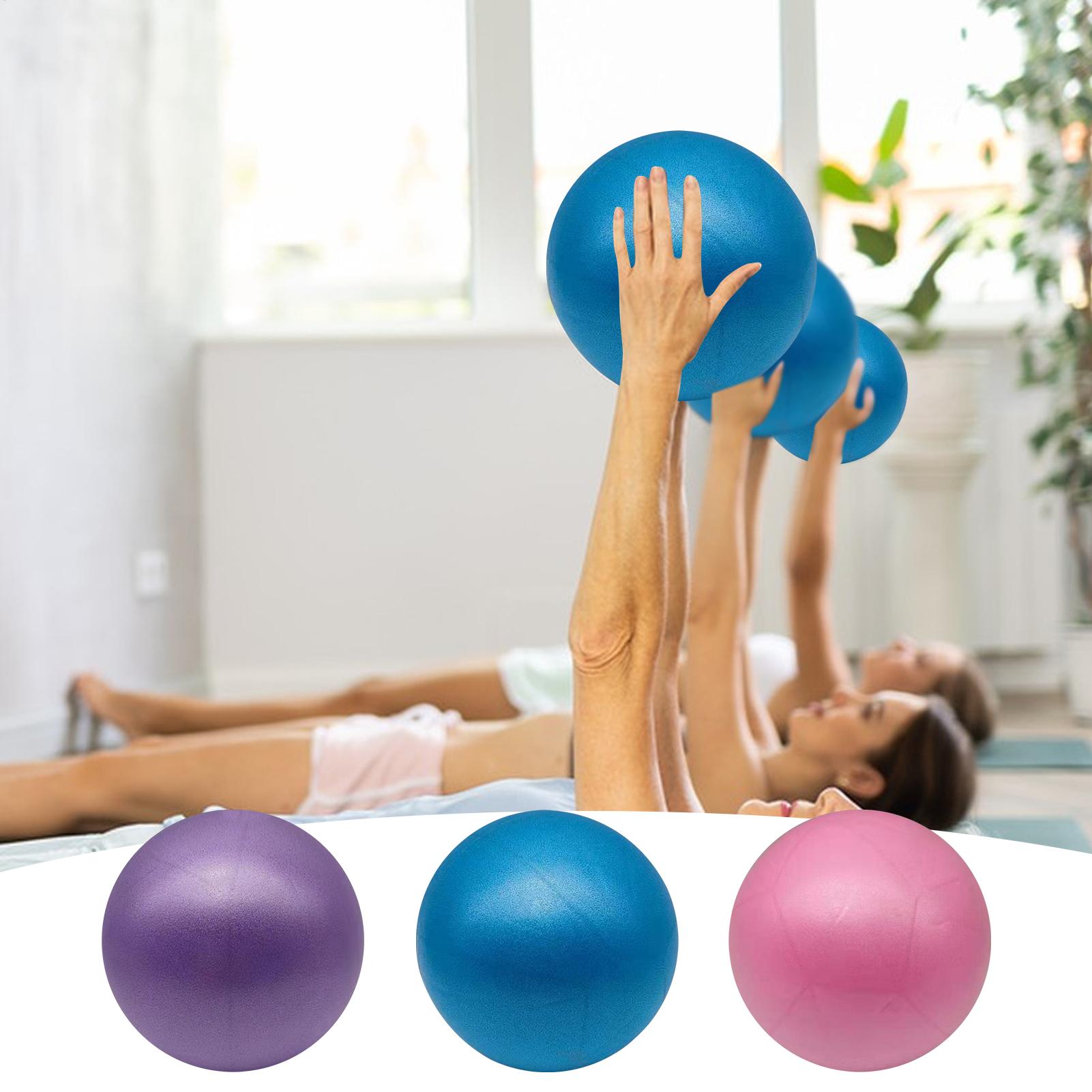 Pilates Toning Ball - 15CM Şişirilebilir Kapalı Alan Yoga Topu