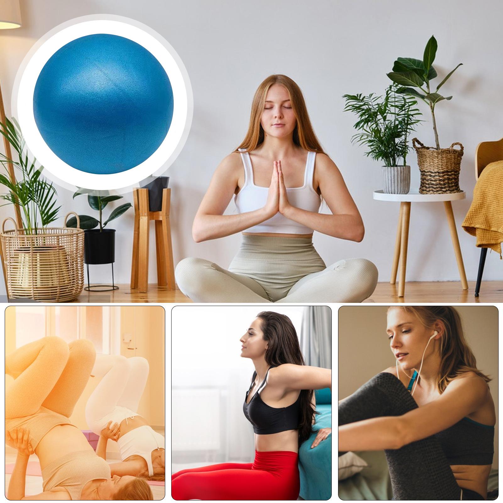 Pilates Toning Ball - 15 cm Yoga Topu Patlamaya Dayanıklı