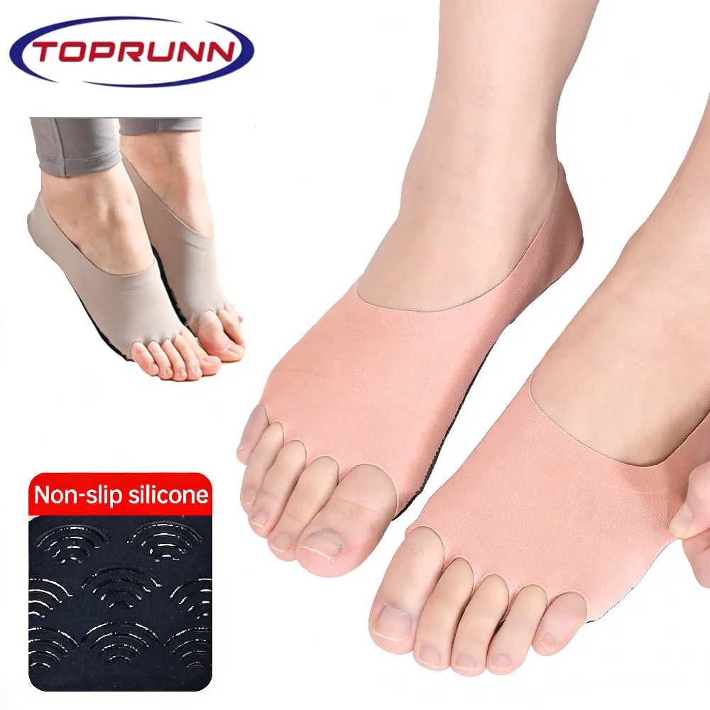Pilates Yoga Grip Socks - Kadınlar için 1 çift ayaksız yoga