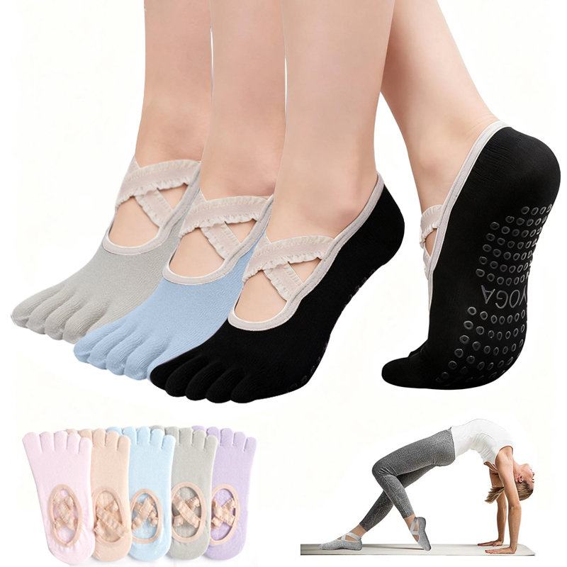 Bayanlar Kaymaz Pilates Çorap  - Pilates Yoga Grip Socks incelemesi ve fiyatı