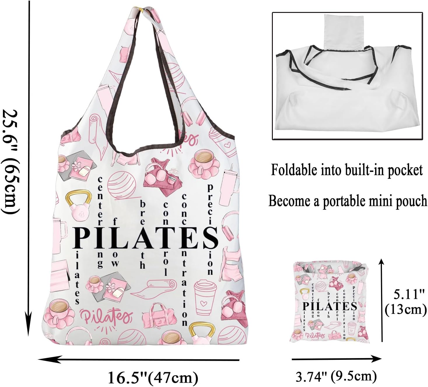 Pembe Pilates Çantası Kadınlar - Pilates Yoga Instructor incelemesi ve fiyatı