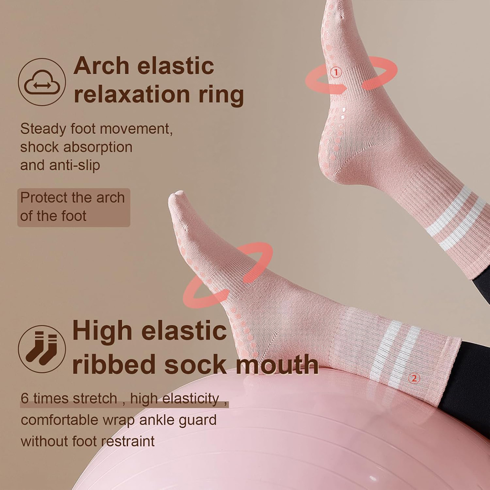 Kadınlar için Saplı Yoga Pilat - Pilates Yoga Grip Socks incelemesi ve fiyatı