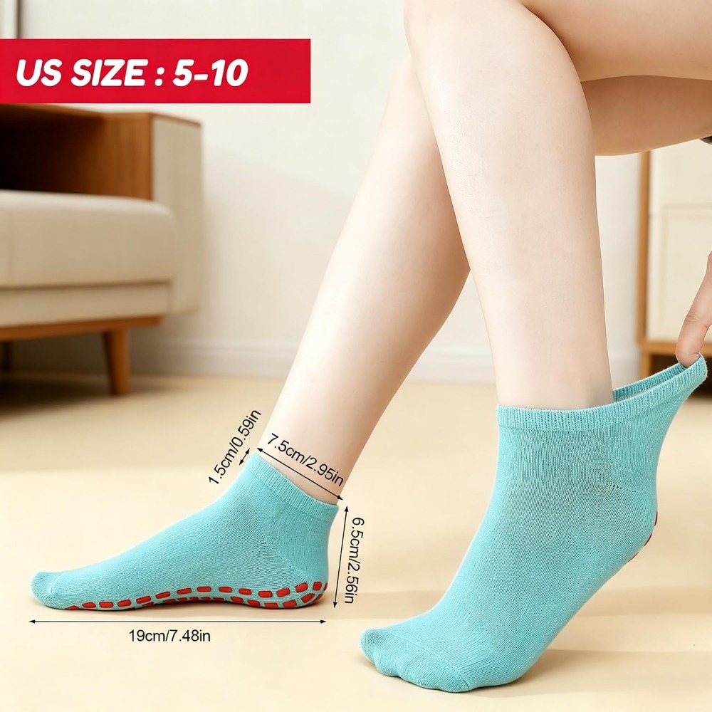 Kadınlar için Kaymaz Yoga ve P - Pilates Yoga Grip Socks incelemesi ve fiyatı