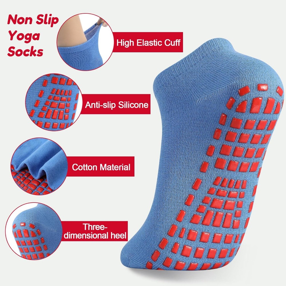 Kadınlar için Kaymaz Yoga ve P - Pilates Yoga Grip Socks incelemesi ve fiyatı