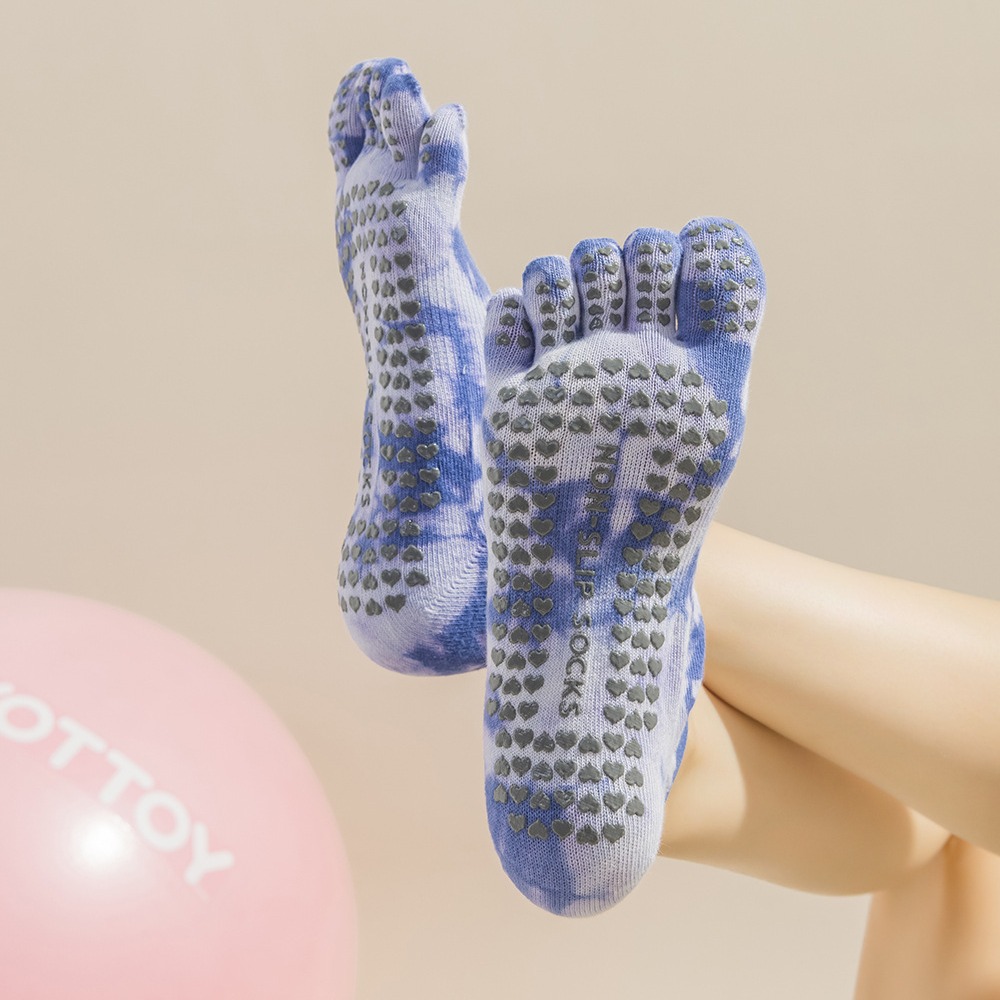 Kadın Tie-Dye Beş Parmaklı Yog - Pilates Yoga Grip Socks incelemesi ve fiyatı