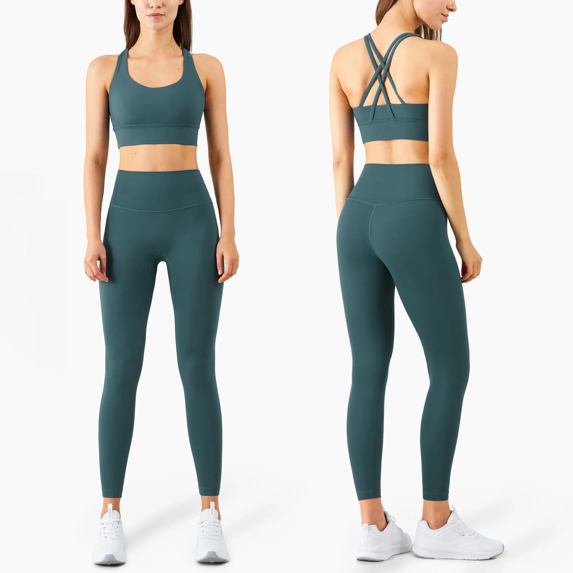 Yaz Yeni 2 Parça Yoga Kıyafetl - Pilates Yoga Wrap Top incelemesi ve fiyatı