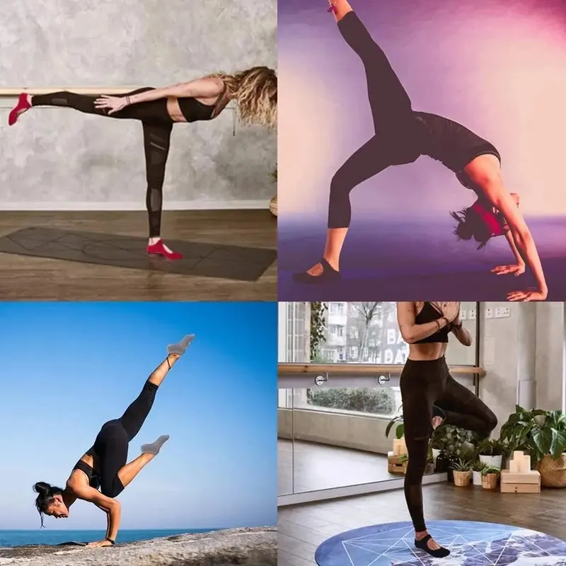 Sırtı açık kaymaz Fitness Yoga - Pilates Yoga Grip Socks incelemesi ve fiyatı